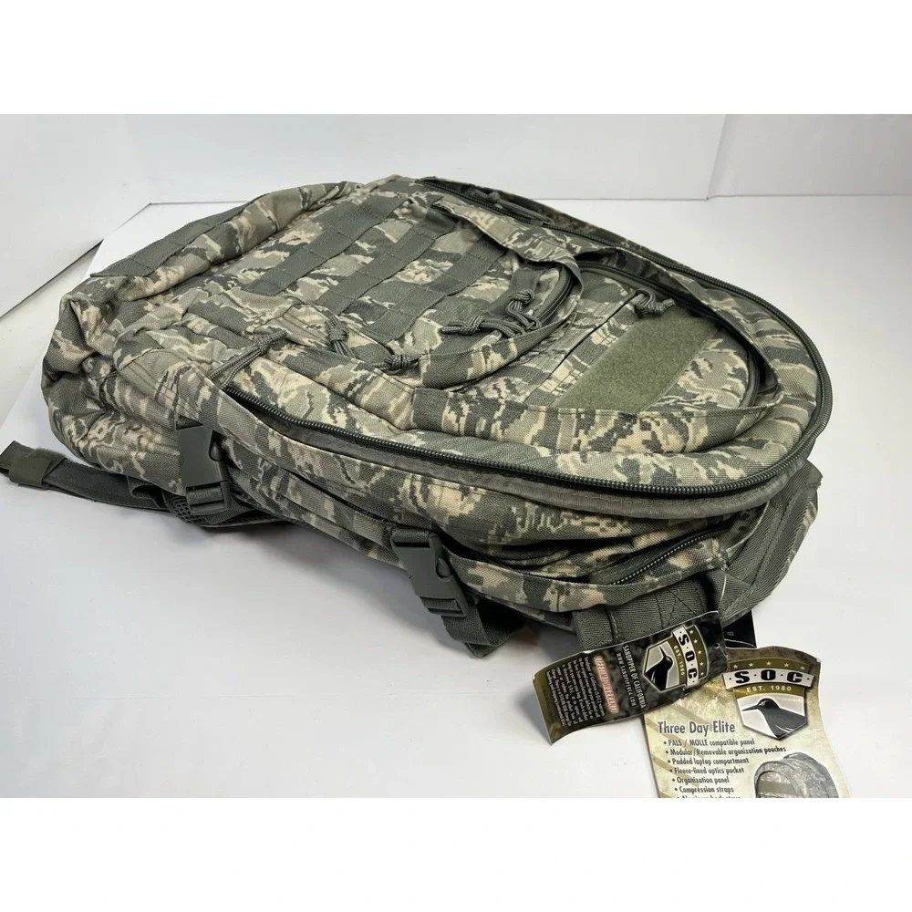 NEW Sandpiper of California Three Day Elite Backpack Abu Camo Bug Out Hiking